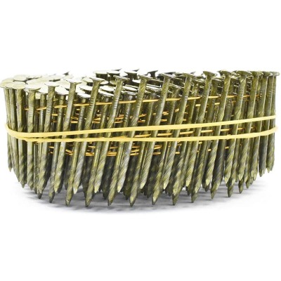 15 Degree Bright Ring Shank Coil Nails